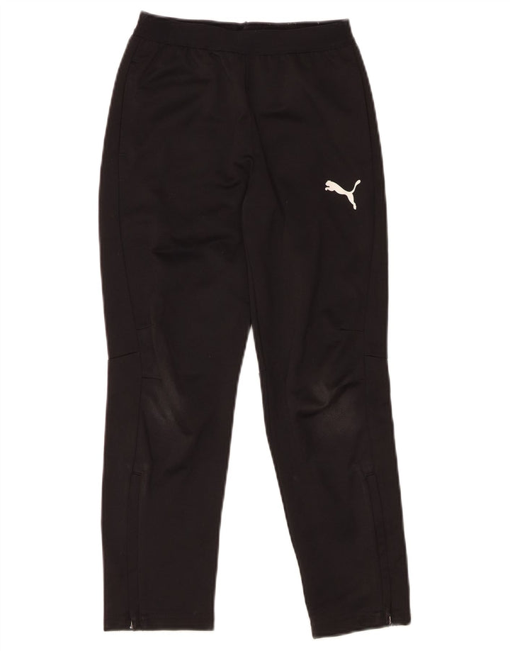 PUMA Boys Tracksuit Trousers 7-8 Years  Black