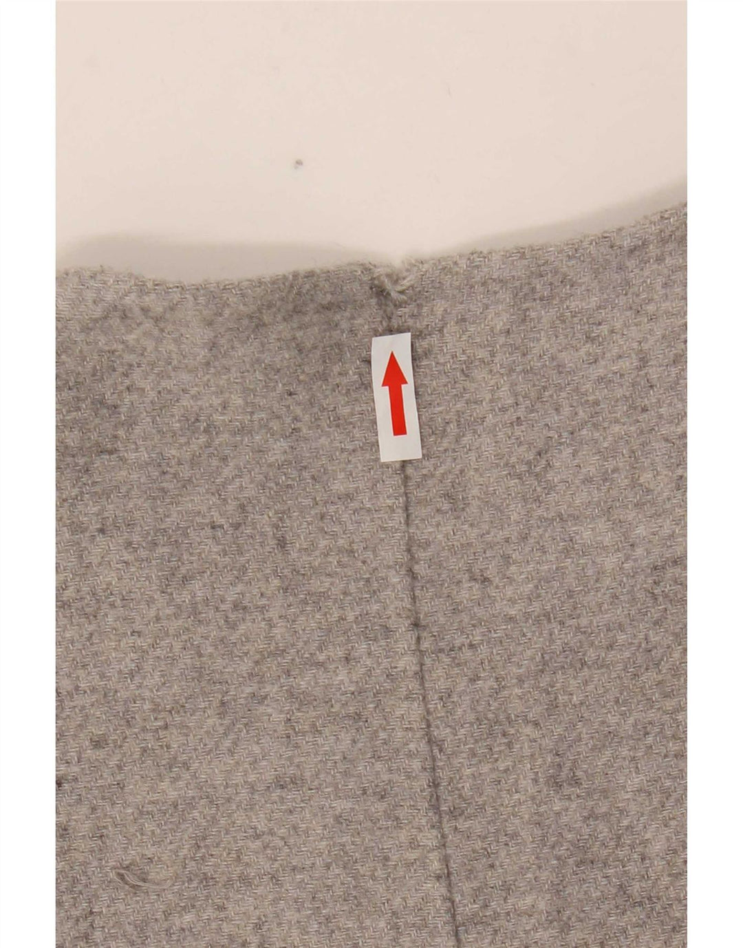 Zara Womens 3/4 Sleeve Oversized Overcoat UK 10 Small Grey Wool