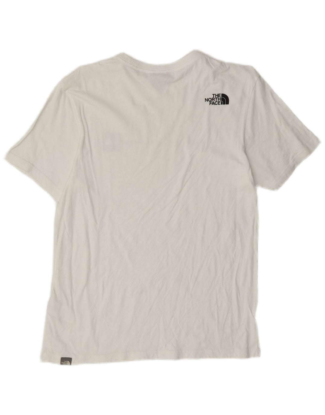 The North Face Mens Graphic T-Shirt Top Small White Cotton