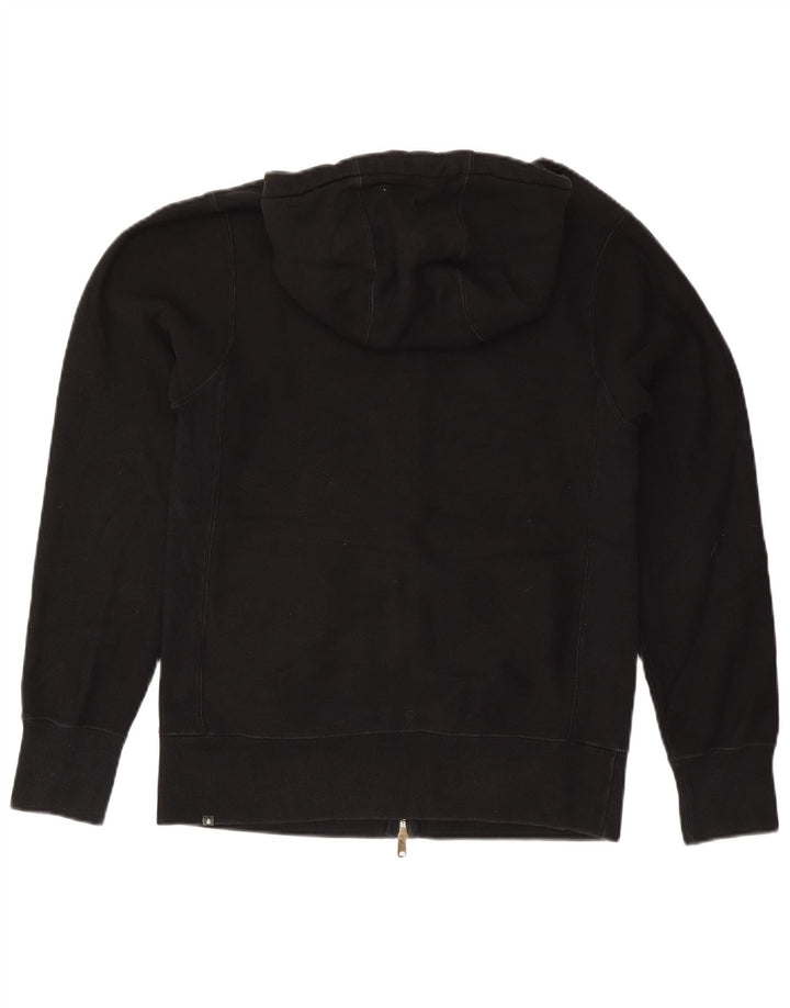 Volcom Mens Graphic Zip Hoodie Sweater Small Black Cotton