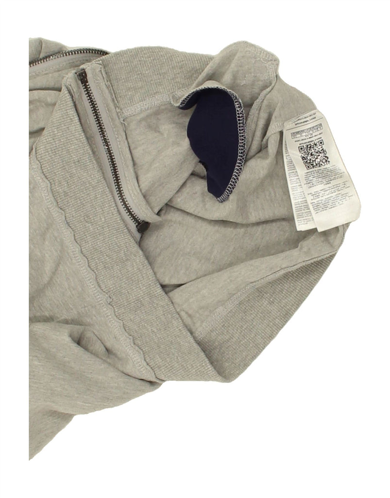 GUESS Boys Graphic Zip Hoodie Sweater 9-10 Years Grey Cotton | Vintage Guess | Thrift | Second-Hand Guess | Used Clothing | Messina Hembry 