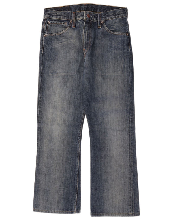 Levi's Mens 507 Bootcut Jeans W30 L28 Blue Cotton
