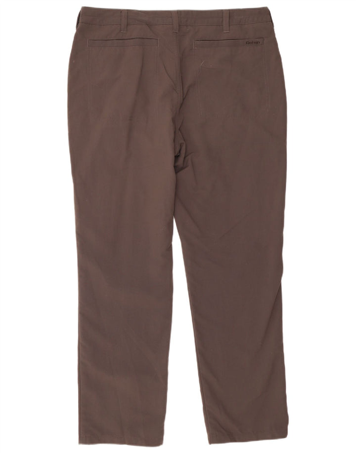 Rohan Mens Tapered Chino Trousers W36 L29 Brown