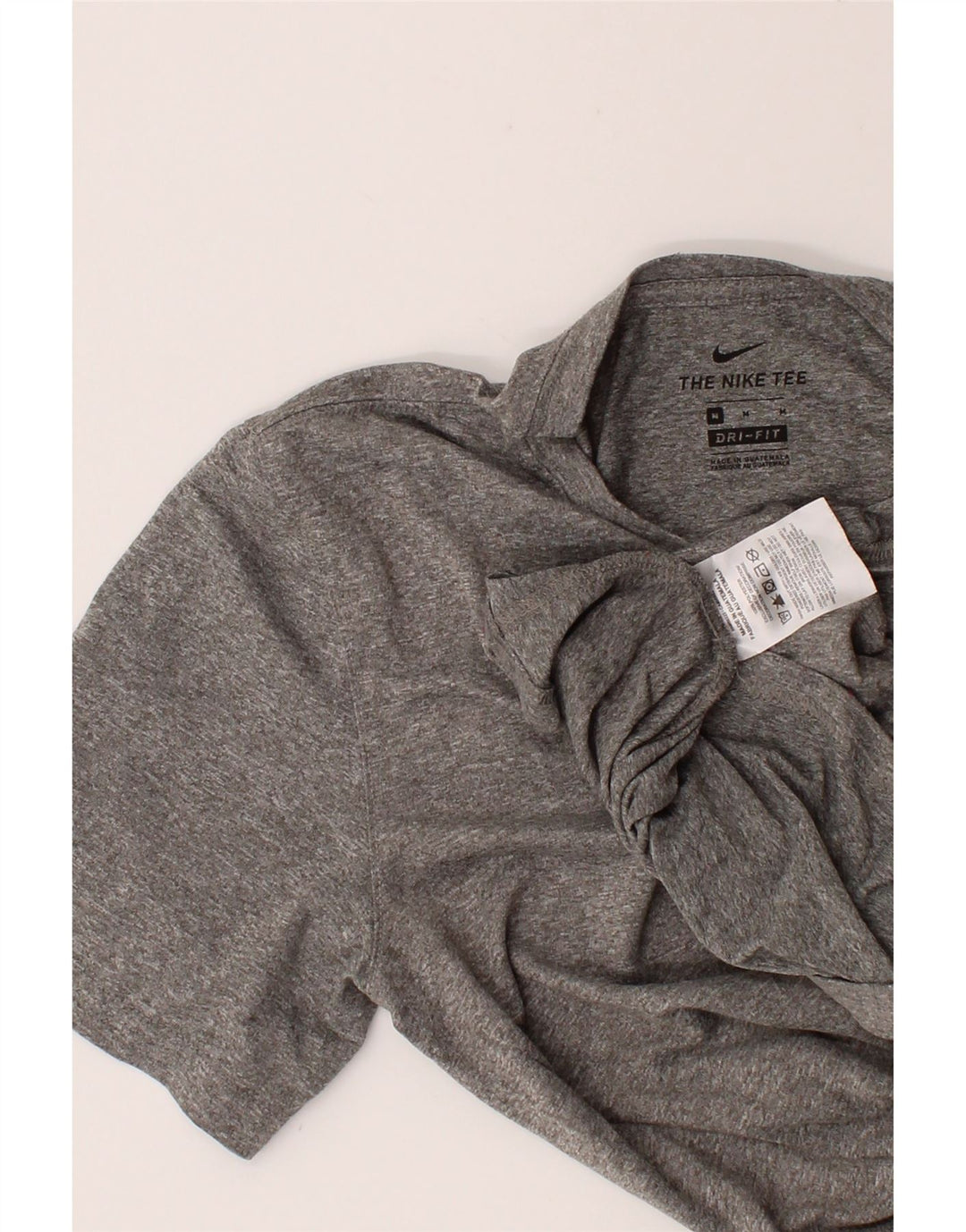 NIKE Mens Dri Fit T-Shirt Top Medium Grey Polyester Vintage Nike and Second-Hand Nike from Messina Hembry 