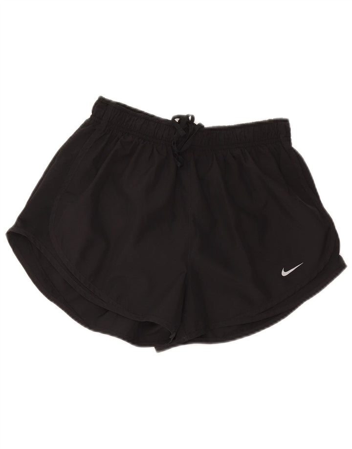 Nike Womens Dri Fit Sport Shorts UK 12 Medium Black