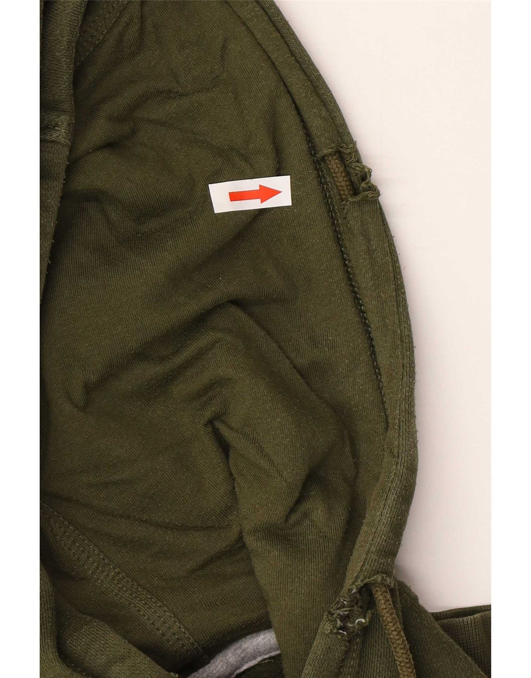 Nike Mens Hoodie Jumper Medium Khaki Cotton