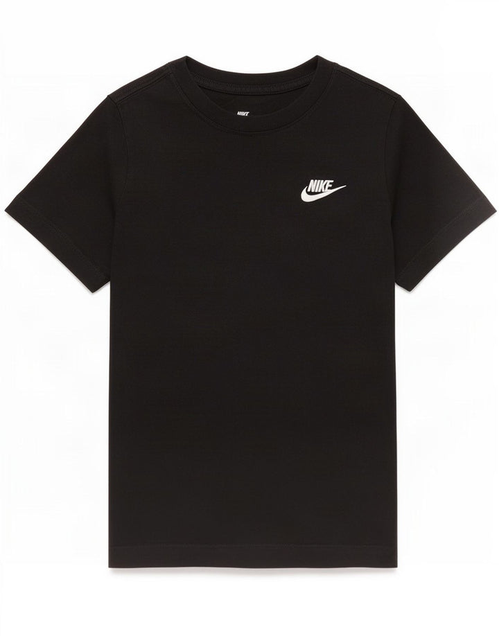 Nike Boys T-Shirt Top 10-11 Years Medium Black Cotton