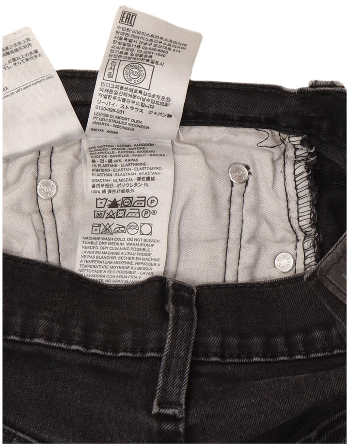 Levi's Mens 541 Straight Jeans W34 L36 Grey Cotton