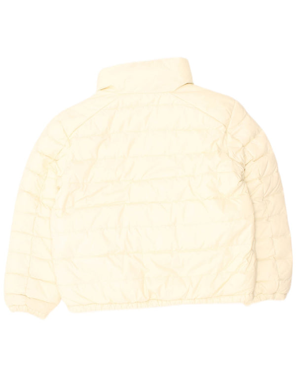Polo Ralph Lauren Girls Reversible Padded Jacket 5-6 Years Off White Nylon