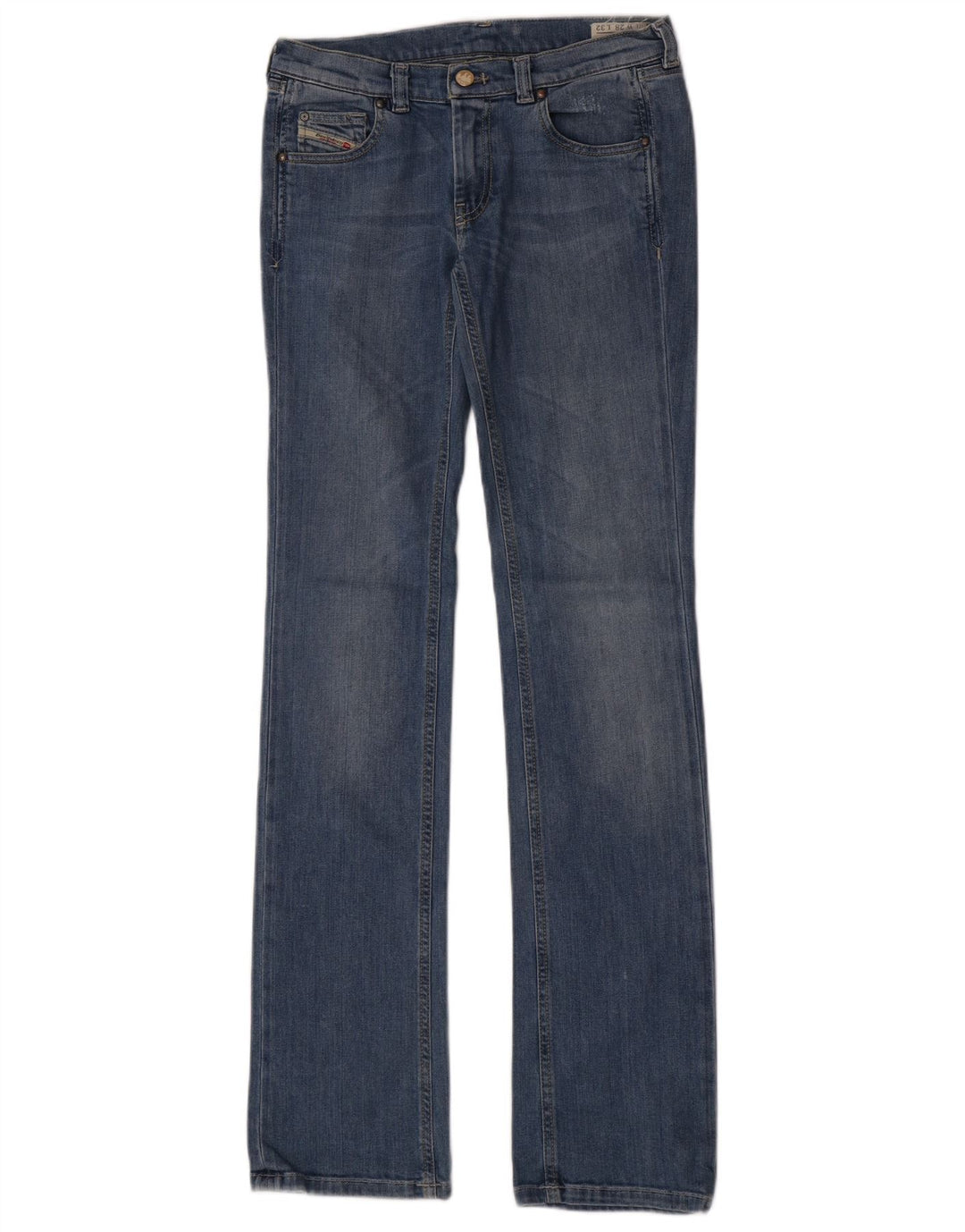 Diesel Womens Doozy Slim Jeans W28 L32 Blue Cotton