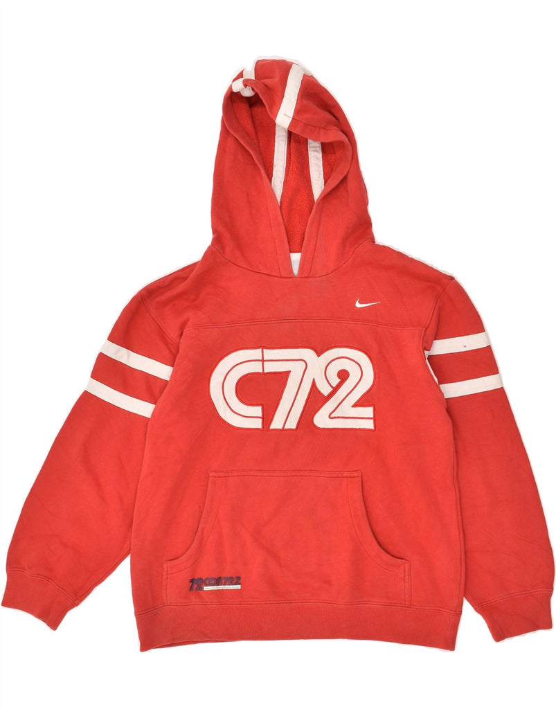 NIKE Boys Cristiano Ronaldo Graphic Hoodie Jumper 10-11 Years Medium  Red | Vintage Nike | Thrift | Second-Hand Nike | Used Clothing | Messina Hembry 