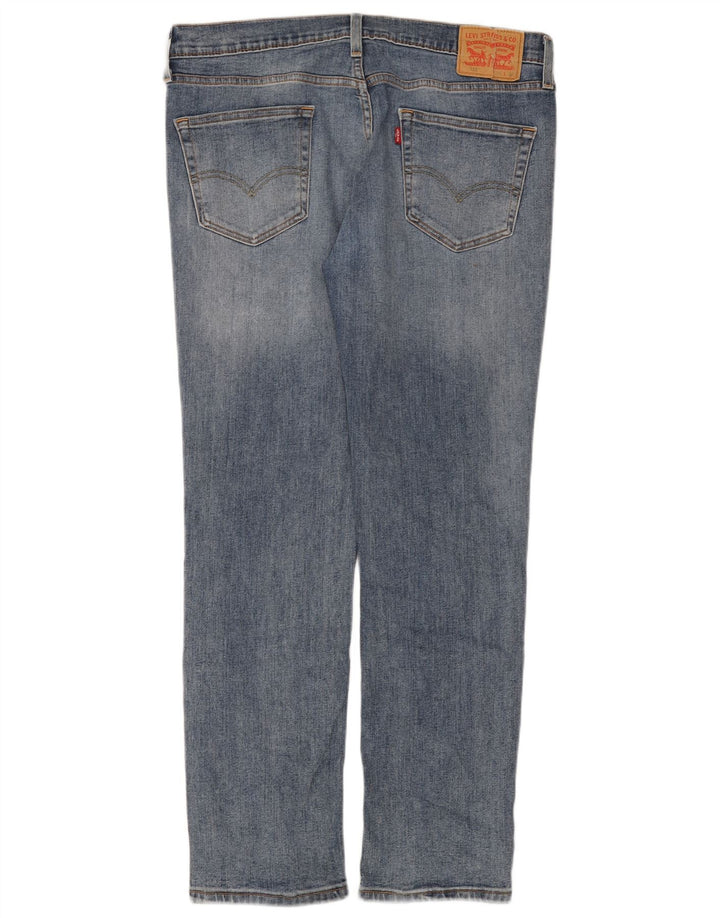 Levi's Mens 511 Slim Jeans W34 L32 Blue Cotton