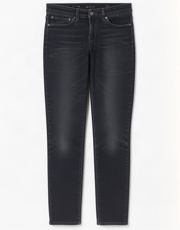 Levi's Womens Skinny Jeans W28 L32 Navy Blue Cotton