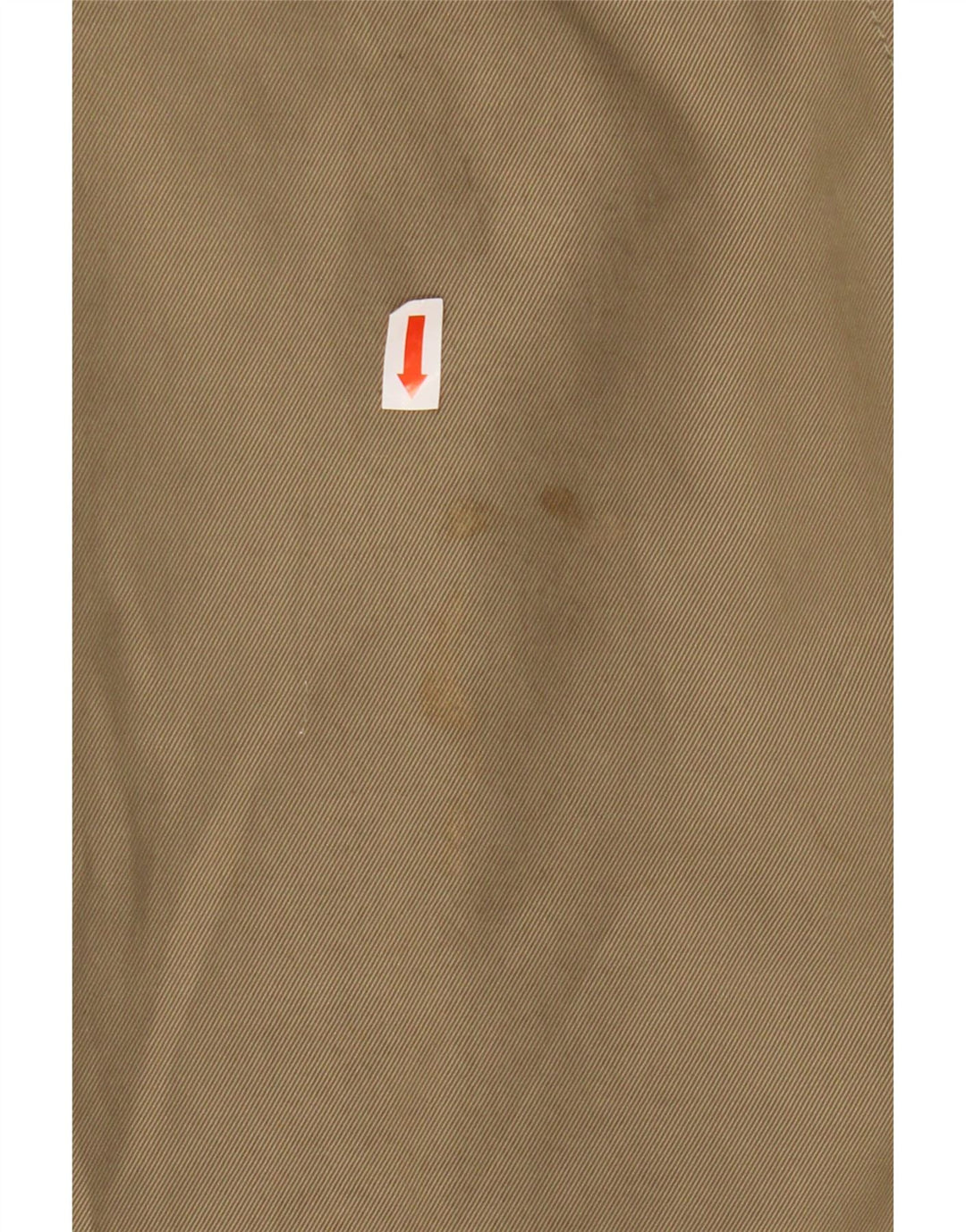 Jaeger Mens Loose Fit Overcoat UK 38 Medium Beige Cotton