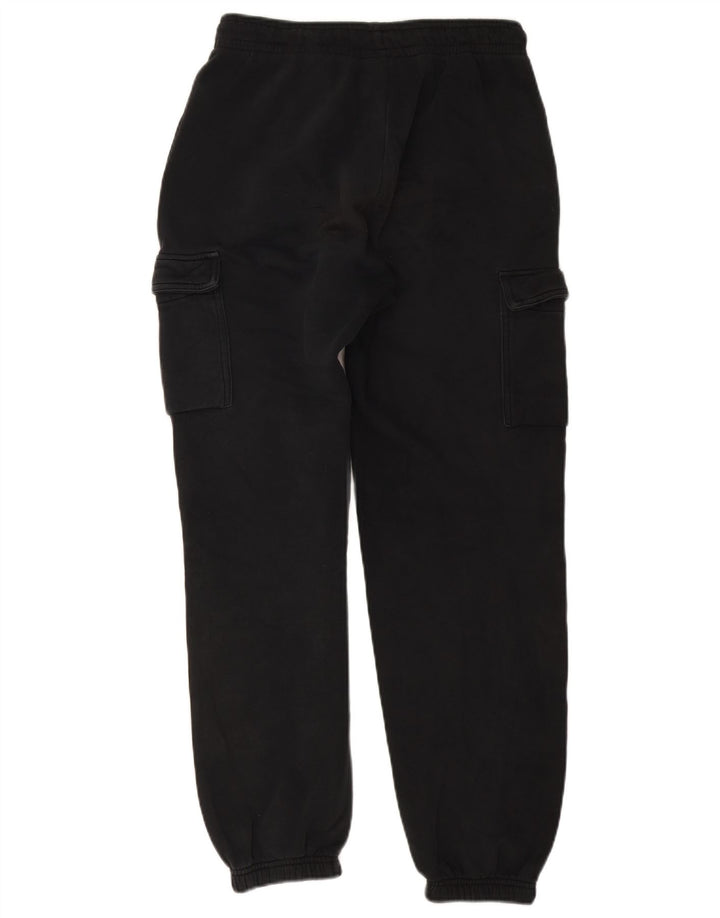 Nike Mens Loose Fit Cargo Tracksuit Trousers Joggers Small Black Cotton