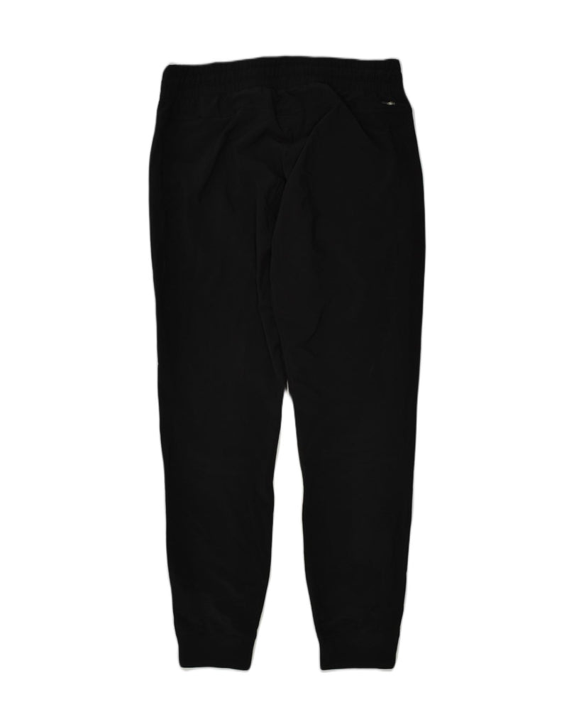 ADIDAS Womens Tracksuit Trousers Joggers UK 12-14 Medium Black Polyester | Vintage Adidas | Thrift | Second-Hand Adidas | Used Clothing | Messina Hembry 