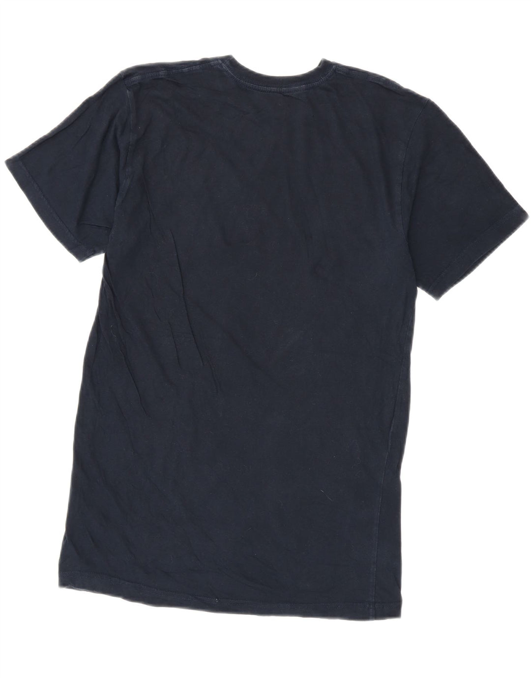 Hard Rock Cafe Mens Malta Graphic T-Shirt Top Small Navy Blue