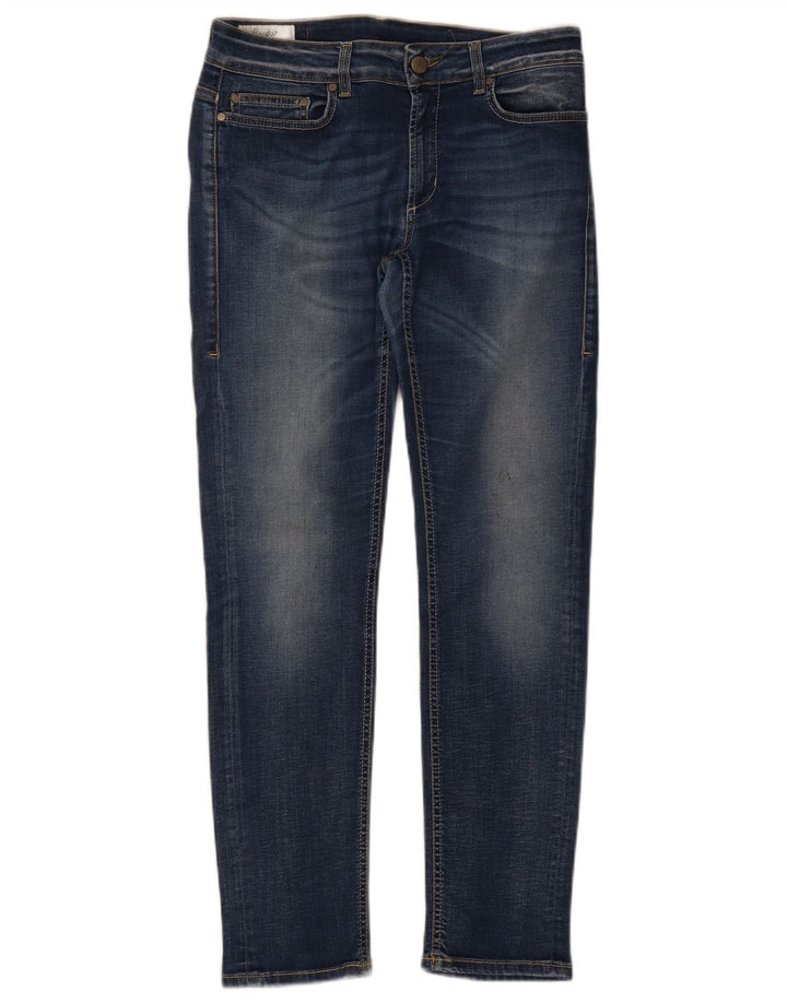 Dondup Womens Slim Jeans W31 L29 Blue Cotton