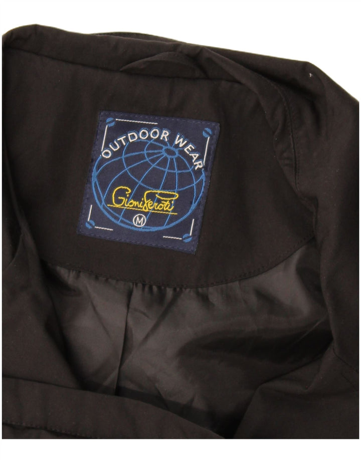 Gioni Feroti Womens Trench Coat UK 14 Medium Black