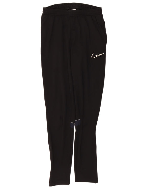 Nike Mens Tracksuit Trousers Small Black Polyester