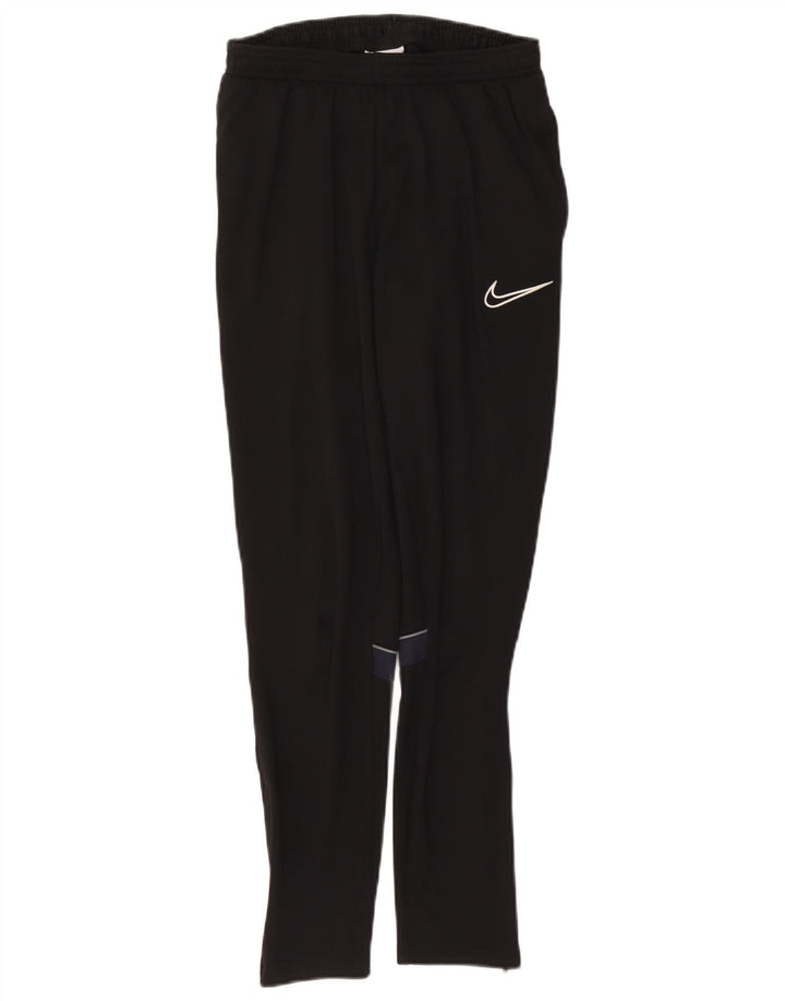 Nike Mens Tracksuit Trousers Small Black Polyester