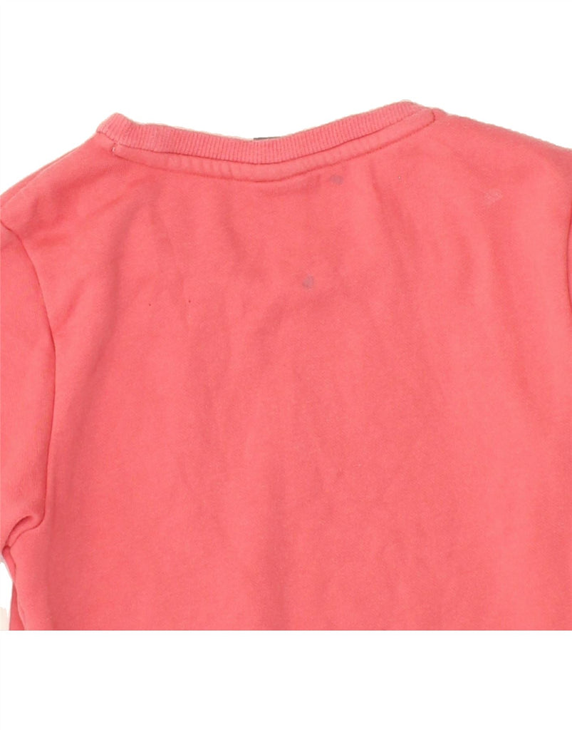 PUMA Girls Graphic Sweatshirt Jumper 11-12 Years Pink Cotton | Vintage Puma | Thrift | Second-Hand Puma | Used Clothing | Messina Hembry 
