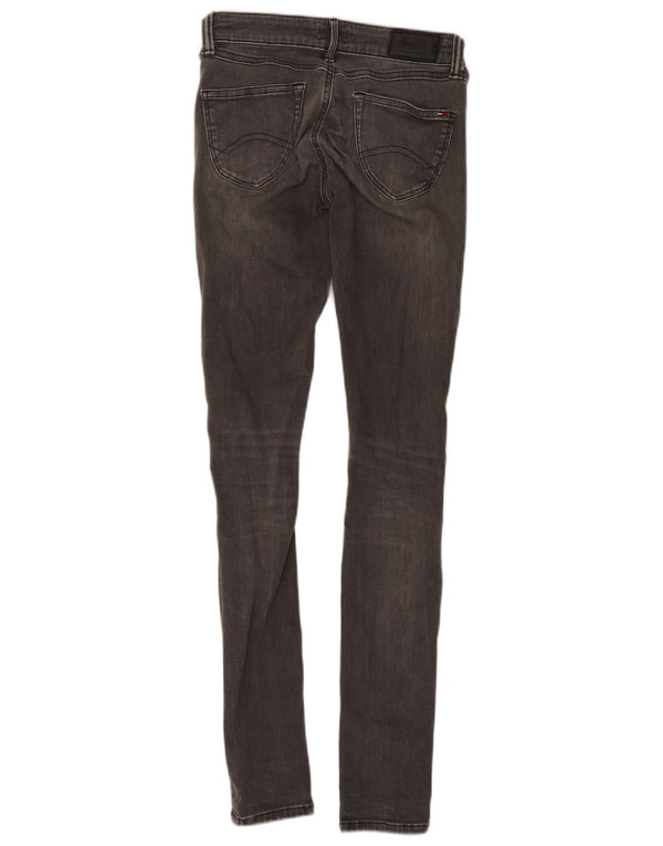 Tommy Hilfiger Mens Sophie Low Waist Skinny Jeans W27 L34 Grey Cotton