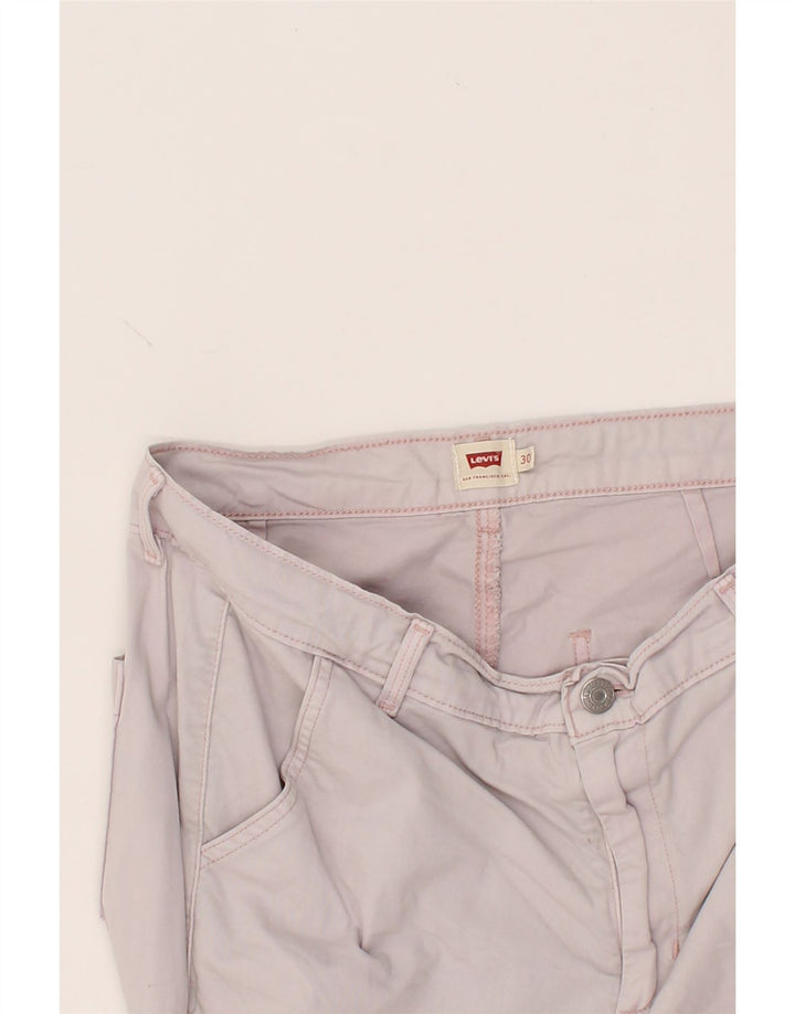 LEVI'S Mens Slim Chino Trousers W30 L27 Grey Vintage Levi's and Second-Hand Levi's from Messina Hembry 