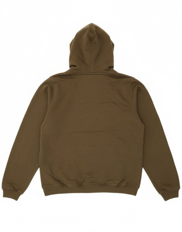 Jack Wills Boys Graphic Hoodie Jumper 15-16 Years Khaki Cotton