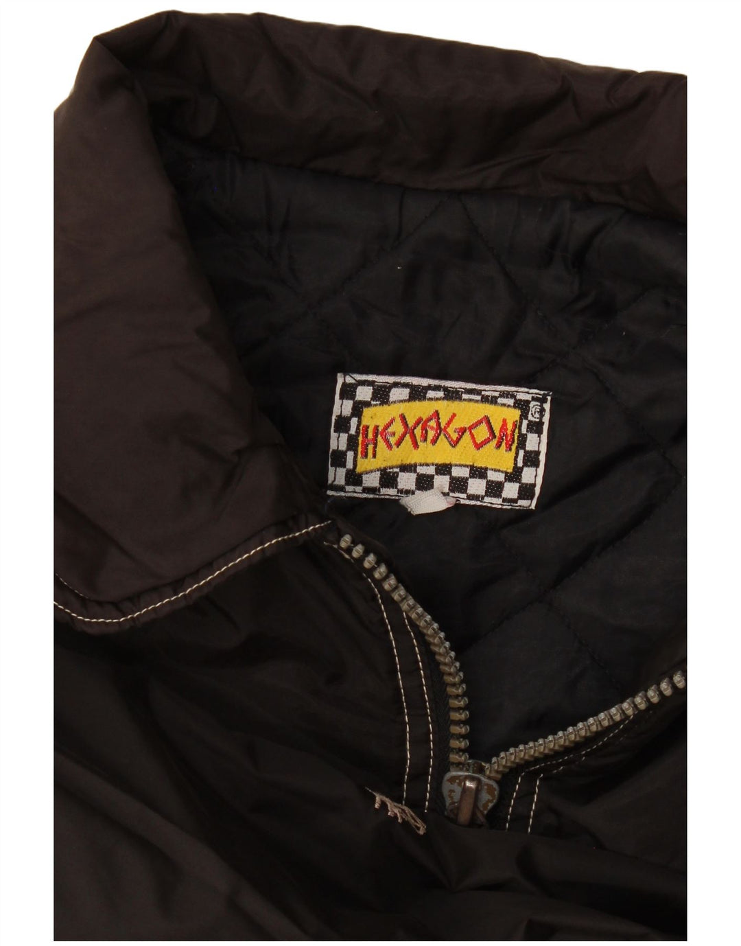 Vintage Mens Bomber Jacket UK 42 XL Black