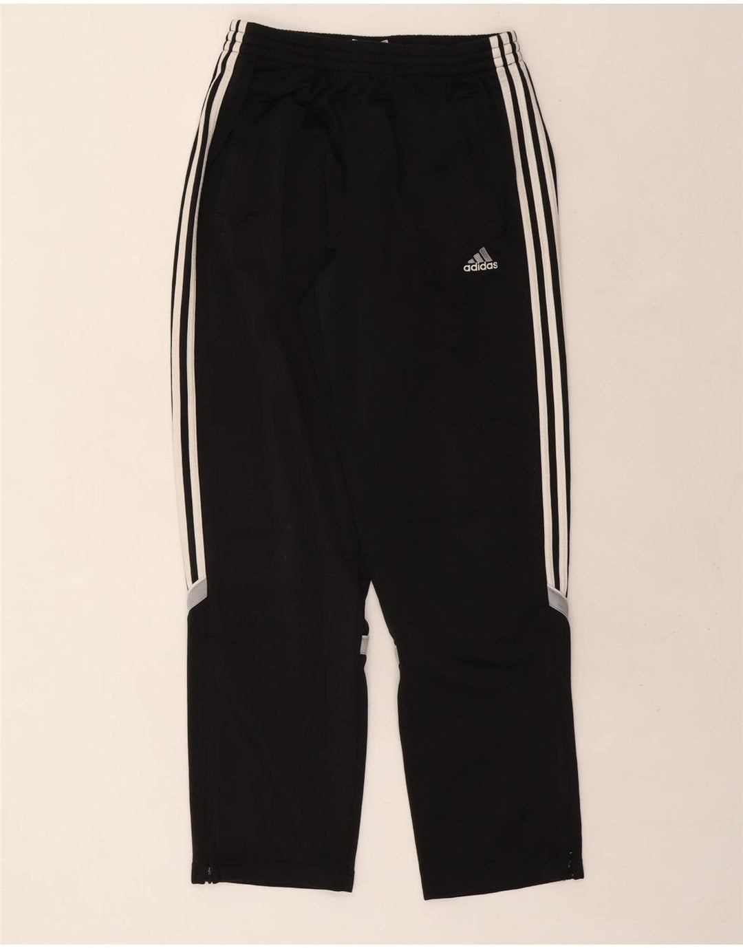 ADIDAS Mens Tracksuit Trousers UK 38/40 Medium Black Polyester