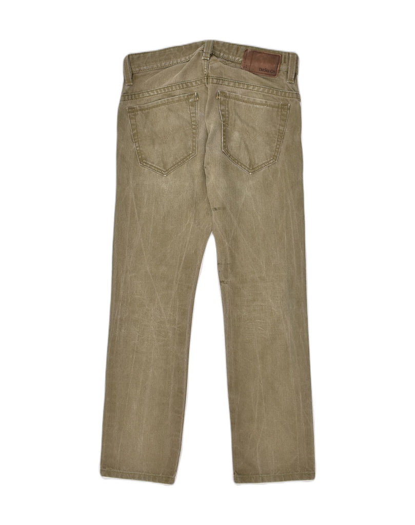 DIESEL Mens Thavar Straight Jeans W28 L27 Khaki Cotton | Vintage Diesel | Thrift | Second-Hand Diesel | Used Clothing | Messina Hembry 