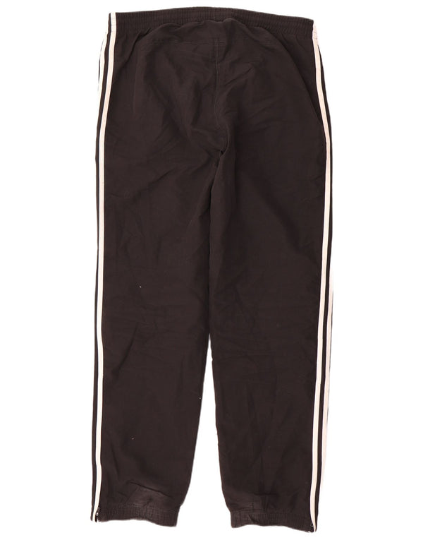 Adidas Mens Tracksuit Trousers Joggers Medium  Black Polyester