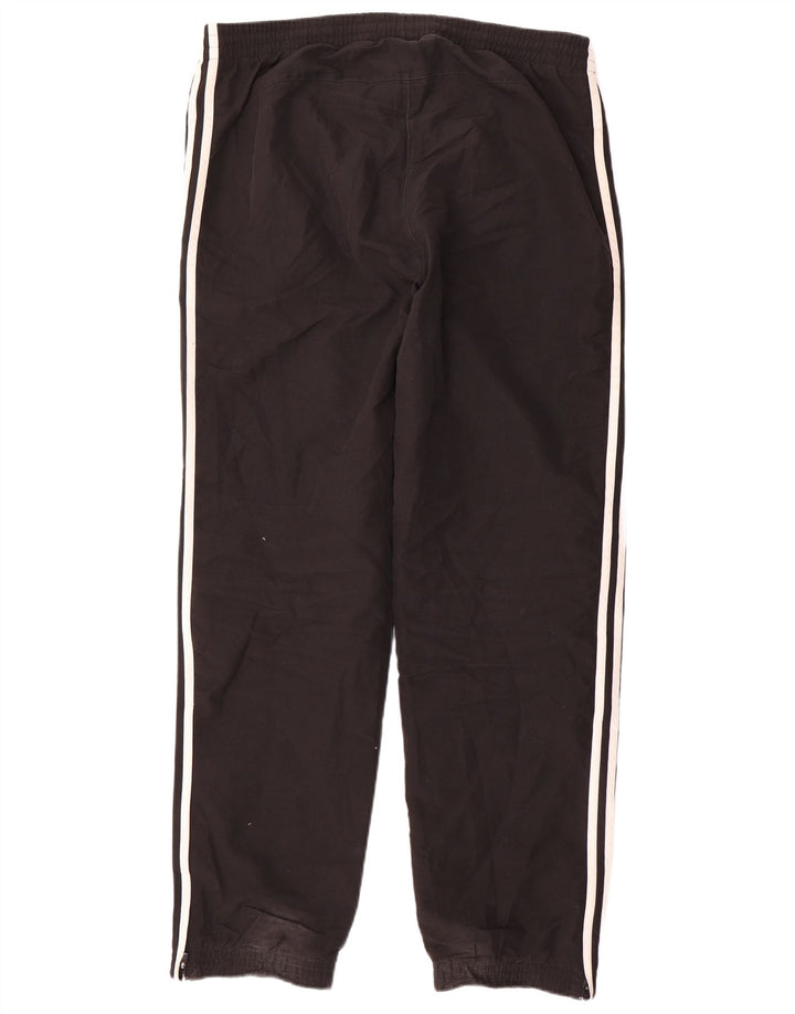 Adidas Mens Tracksuit Trousers Joggers Medium  Black Polyester