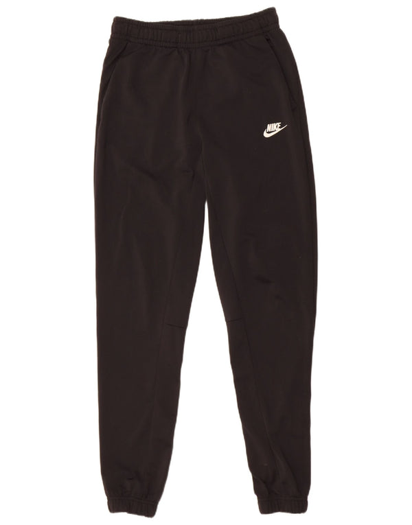 Nike Mens Tracksuit Trousers Joggers XS Black Polyester