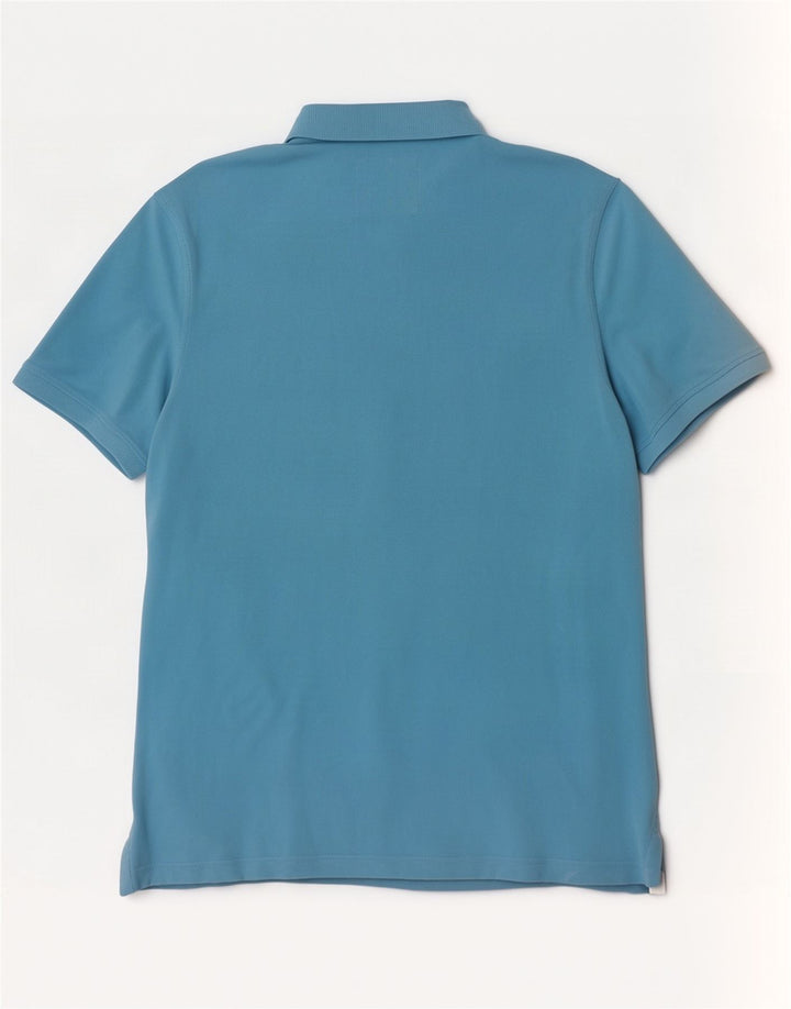 Crew Clothing Mens Polo Shirt Large Blue Cotton