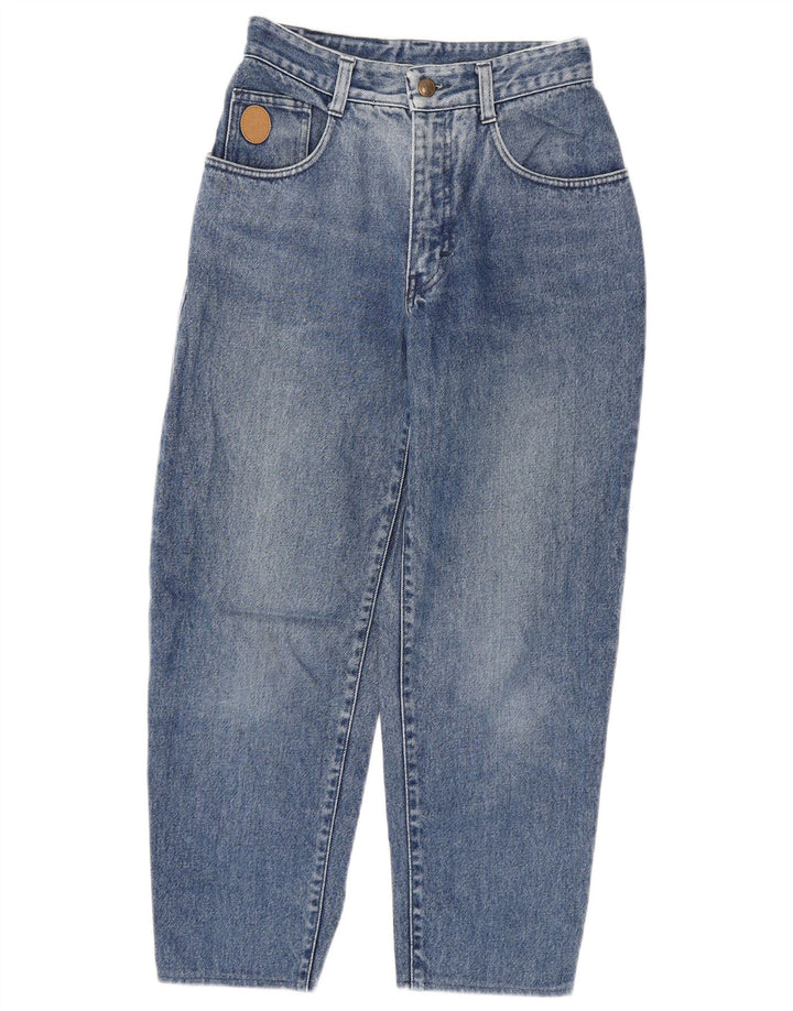 Trussardi Womens Cropped Jeans W28 L24 Blue Cotton
