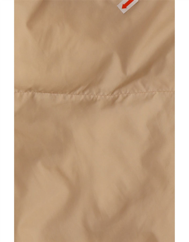 LOTTO Womens Padded Gilet UK 8 Small  Beige Nylon