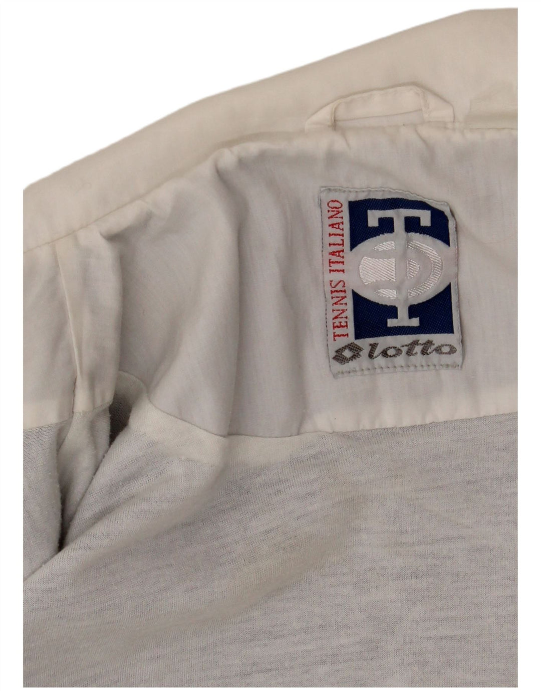 Lotto Mens Tracksuit Top Jacket Large White Colourblock