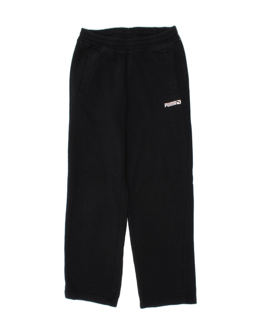 PUMA Girls Tracksuit Trousers 11-12 Years  Black Vintage Puma and Second-Hand Puma from Messina Hembry 