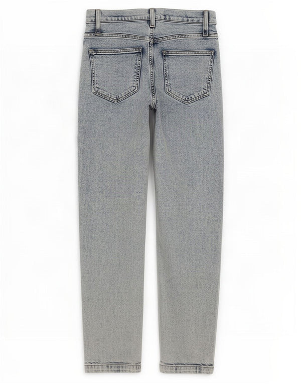 Calvin Klein Womens Mom High Waist Tapered Jeans W27 L27 Blue