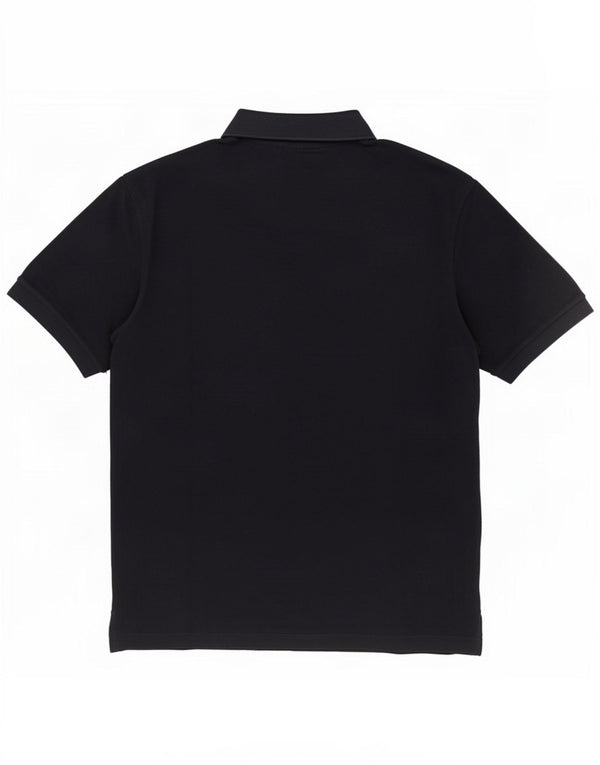 Sergio Tacchini Mens Polo Shirt IT 48 Medium Navy Blue Cotton