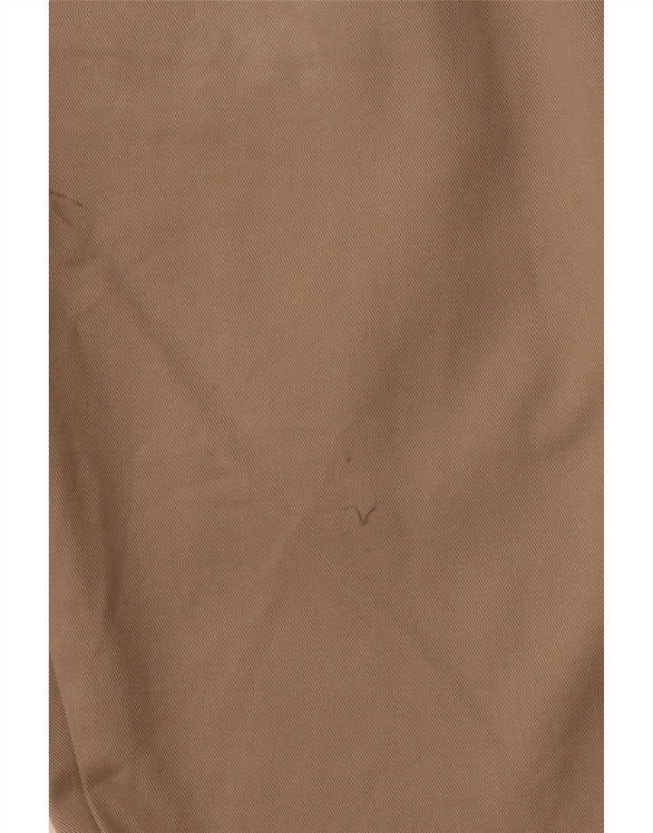 DOCKERS Mens Pegged Chino Trousers W36 L30 Beige Cotton