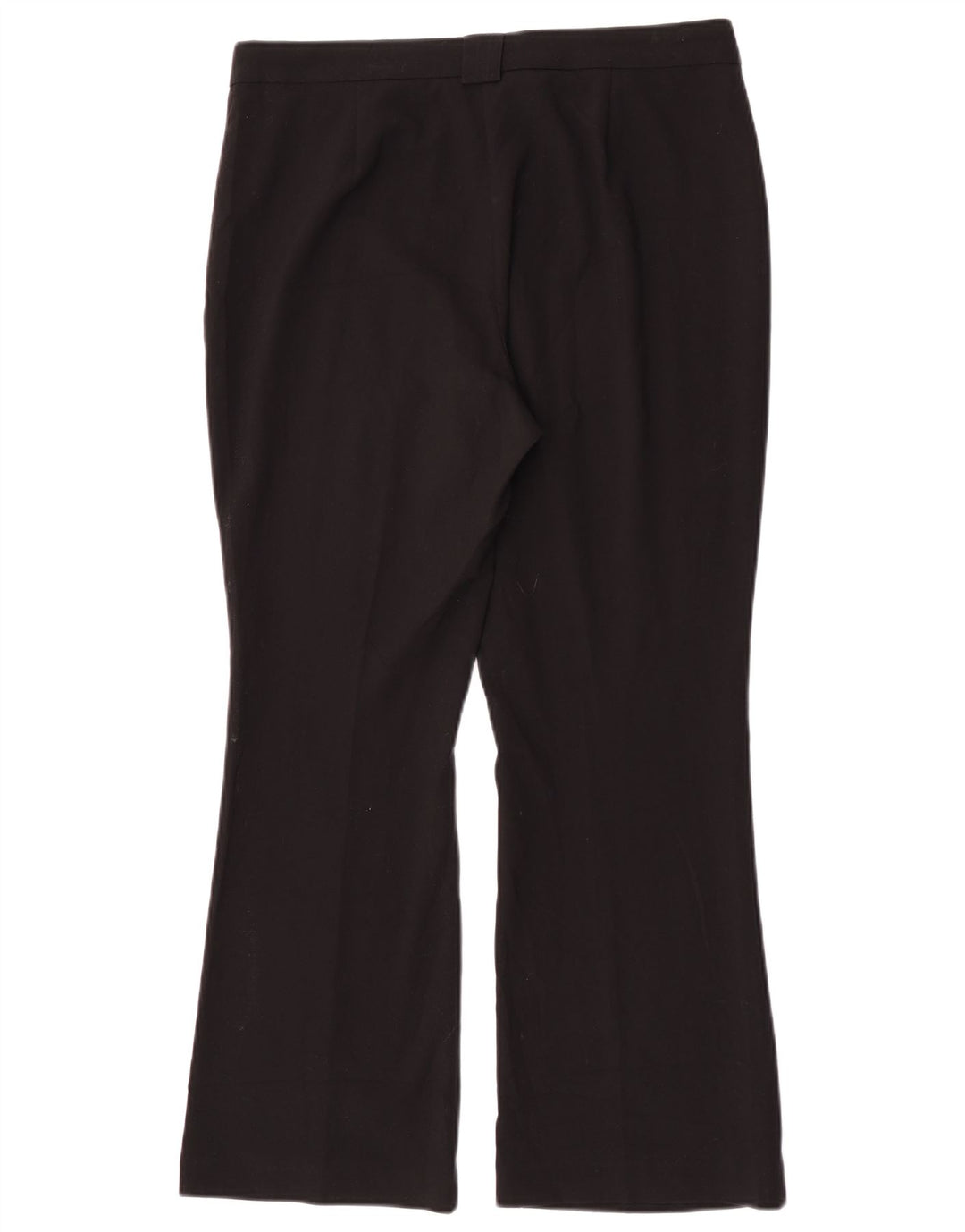 Marks & Spencer Womens Bootcut Suit Trousers UK 12 Medium W30 L27 Black