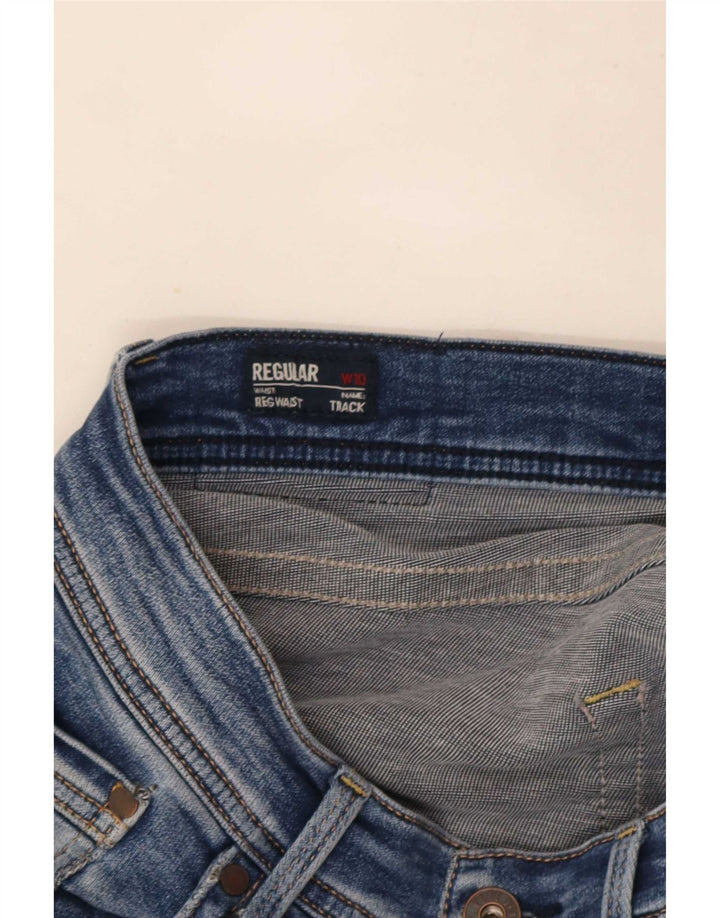 PEPE Jeans Womens Regular Fit Straight UK 10 Small W32 L31 Blue