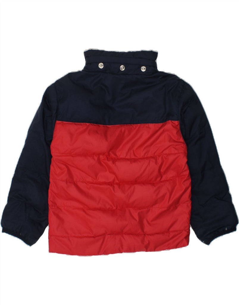 NIKE Boys Padded Jacket 5-6 Years Navy Blue Colourblock | Vintage Nike | Thrift | Second-Hand Nike | Used Clothing | Messina Hembry 