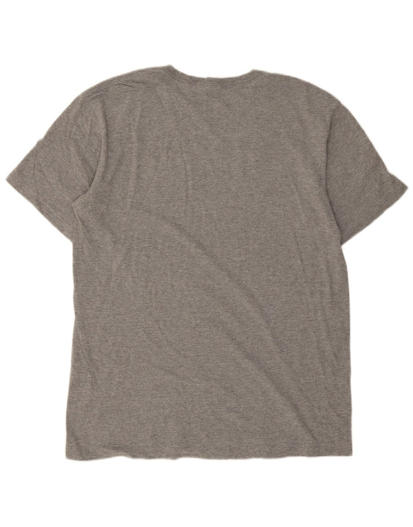 Volcom Mens Graphic T-Shirt Top Large Grey