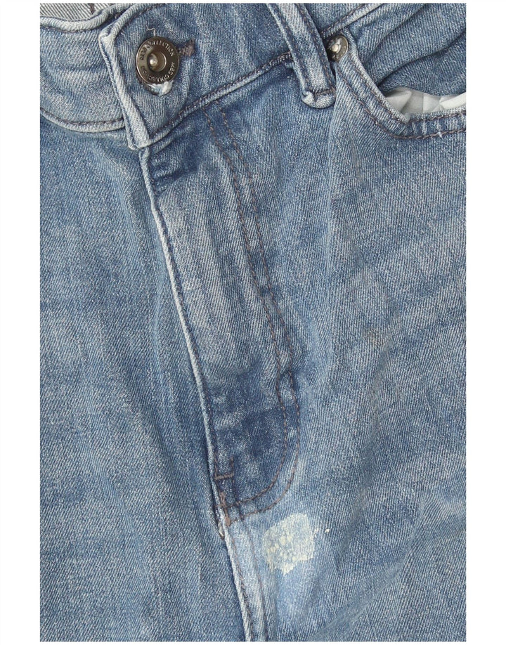Marks & Spencer Mens Straight Jeans W32 L33 Blue Cotton
