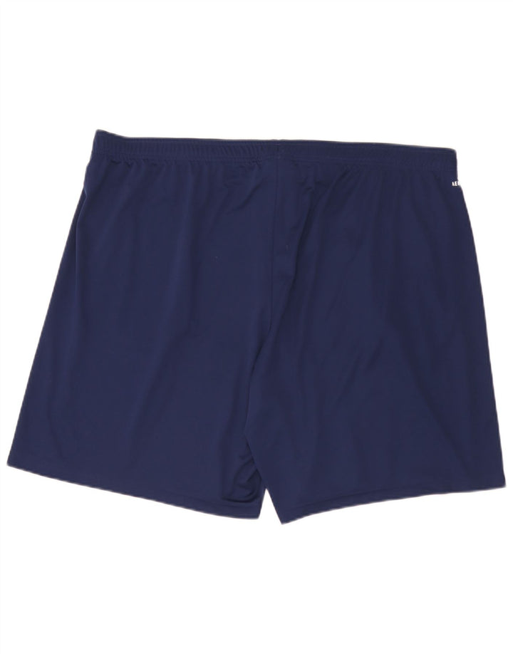 Adidas Mens Aeroready Sport Shorts 3XL Navy Blue Polyester
