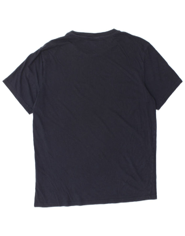 Champion Mens T-Shirt Top XL Navy Blue